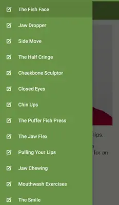 Face Exercises android App screenshot 5